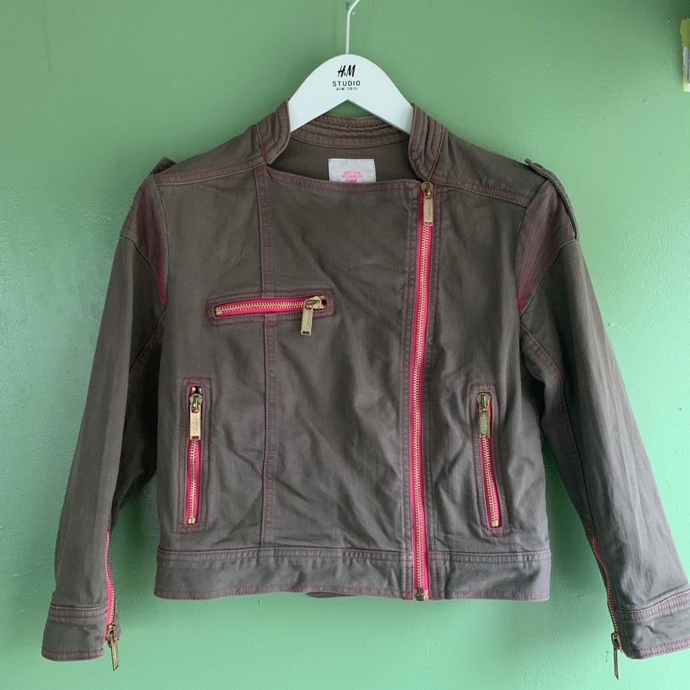 H&M Mathew Williamson Denim Jacket Size 10